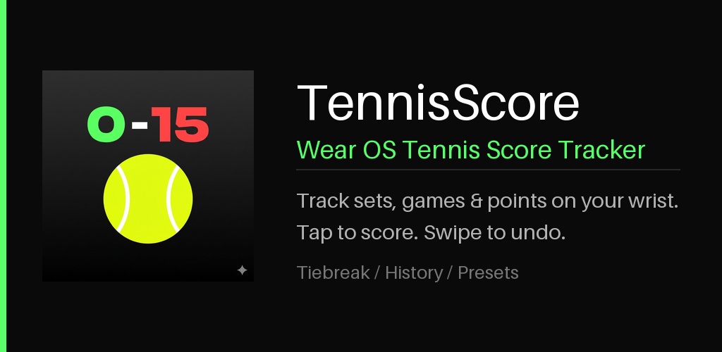 TennisScoreの紹介ビジュアル